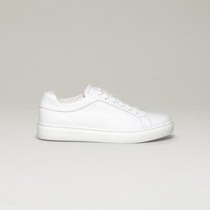 M. Gemi white leather sneakers